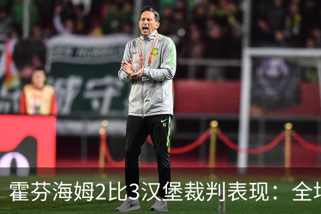 霍芬海姆2比3汉堡裁判表现：全场1黄1红，VAR介入关键判罚